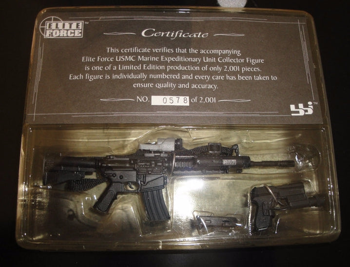 BBi 12" 1/6 Elite Force USMC Marine Expeditionary Unit Rebel 2001 Special Edition Action Figure