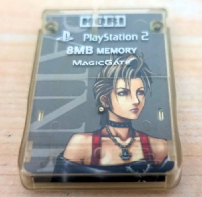 Hori Final Fantasy X-2 PlayStation 2 PS2 Memory Card 8MB Case Paine Ver Used