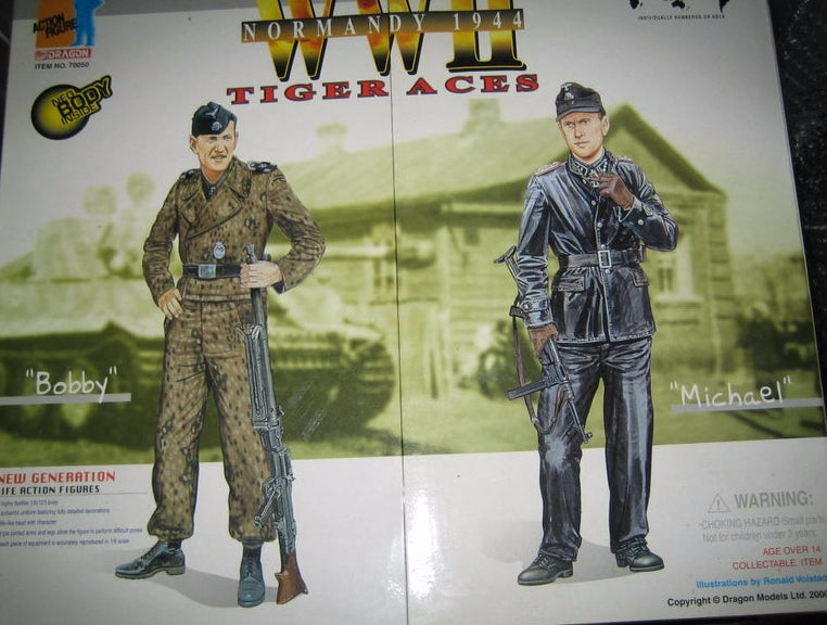 ドラゴン社 WWⅡ 1/6 NORMANDY 1944 TIGER ACE Dragon 1/6 12