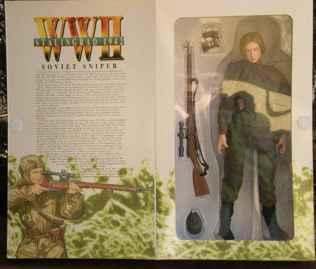 Dragon 1/6 12" WWII New Generation Stalingrad 1942 Soviet Sniper Svetlana Special ver Action Figure