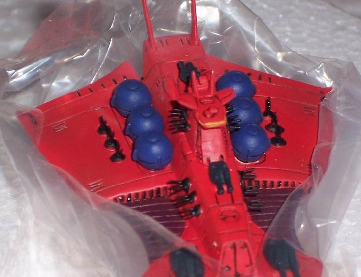 Bandai 1/3500 B-Club Mobile Suit Gundam Char's Counterattack Rewloola Cold Cast Statue Figure