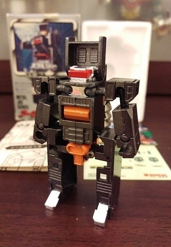 Bandai 1984 Metal Joe 4 Transform Action Figure Set Used