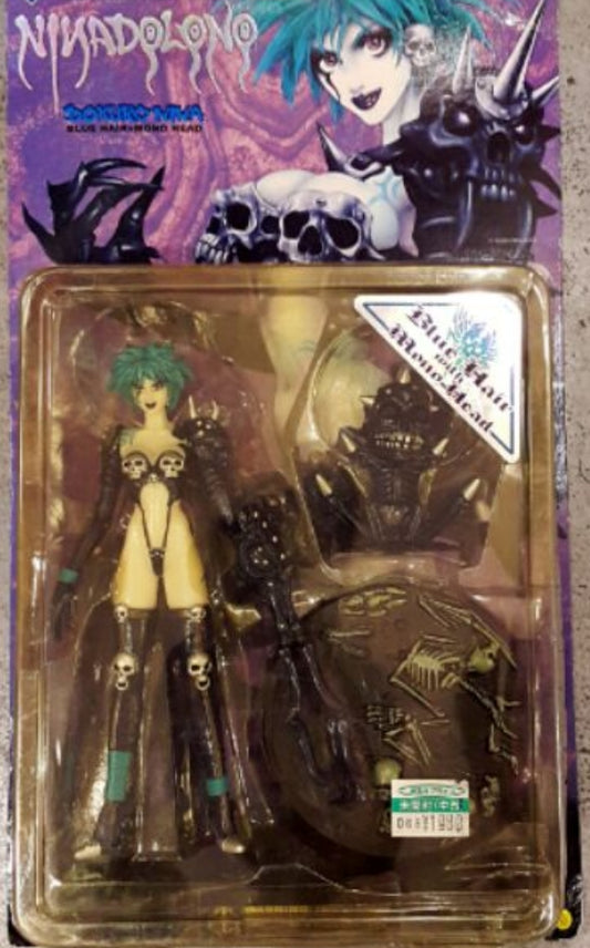 Fewture Go Nagai Phantom Core Ninadolono Dokuro Nina Blue Hair ver Trading Figure