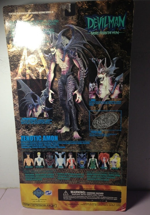 Fewture Devilman Go Nagai More Than Demon Zenotic Amon Limited Black Color Action Figure