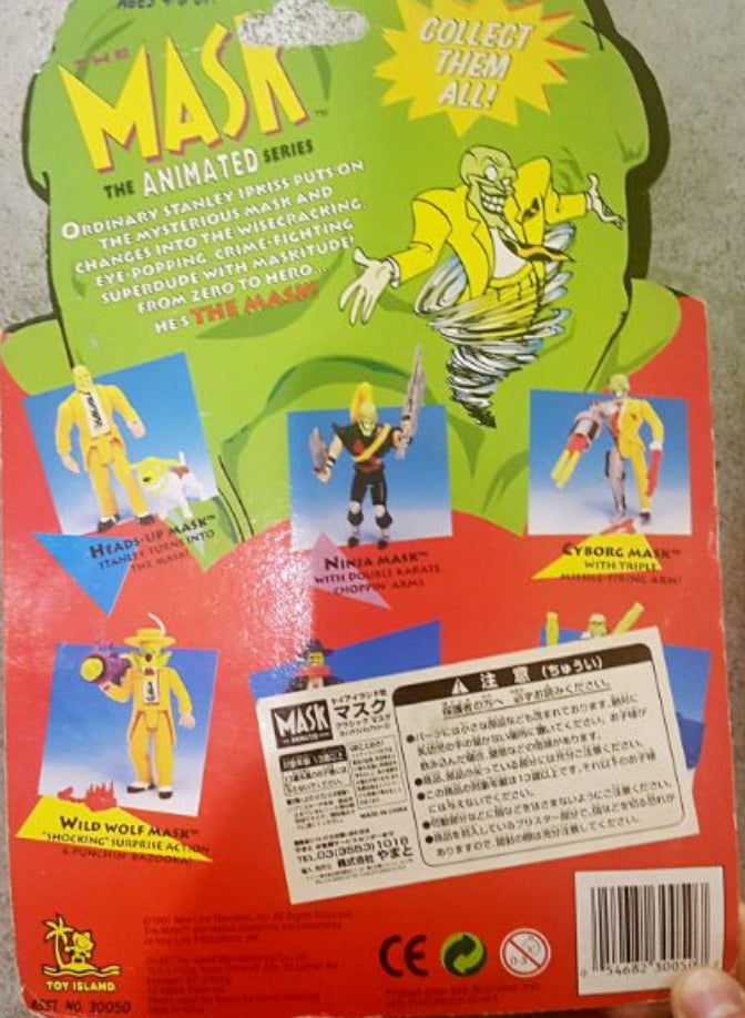 Toy Island 1997 The Mask Animated Series Ninja Mask Red ver Action Figure