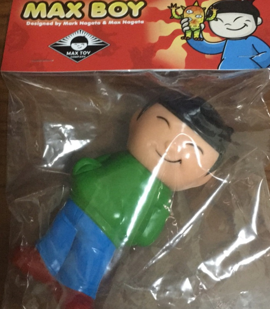 Max Toy Co Mark Nagata Max Nagata Max Boy Blue Ver Vinyl Figure