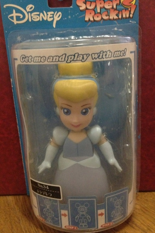 Sega Disney Characters Super Rockin 2 No 34 Cinderella Bobble Head Figure
