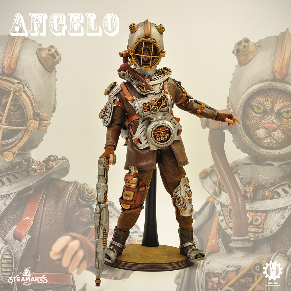 Steam Factory Steamarts 1/6 12" Dobbys Series Cat Knight Prince Angelo Action Figure