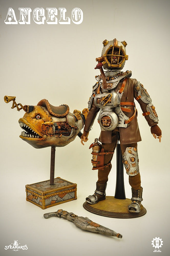 Steam Factory Steamarts 1/6 12" Dobbys Series Cat Knight Prince Angelo Action Figure