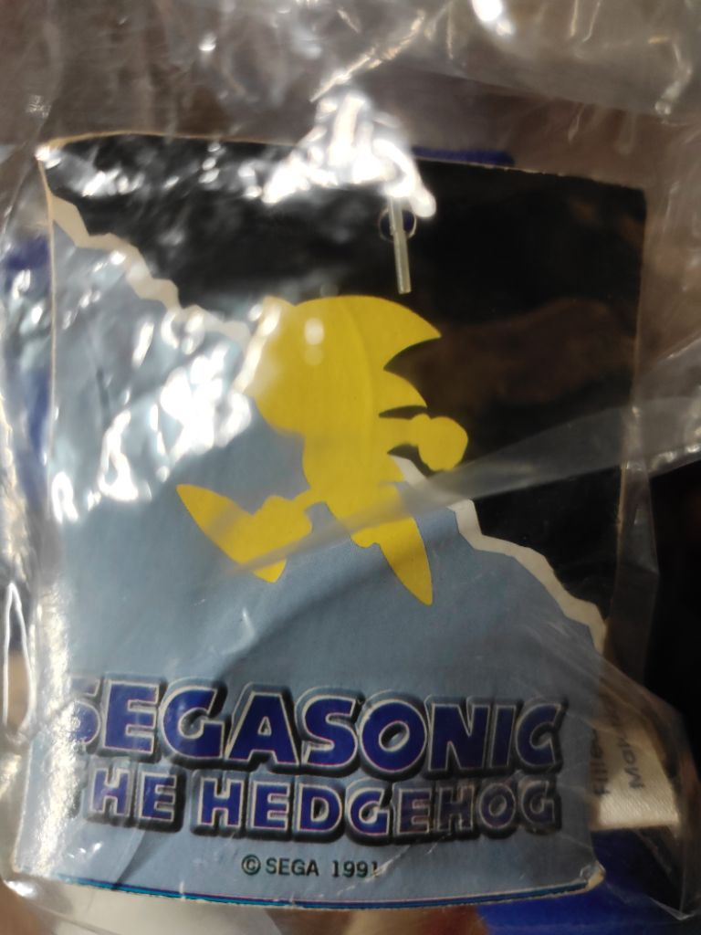 Sega Sonic Adventure The Hedgehog 12" Plush Doll Figure Used