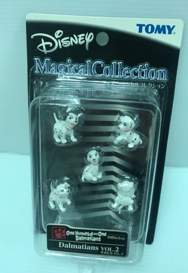 Tomy Disney Magical Collection 101 Dalmatians 5 Trading Figure Set