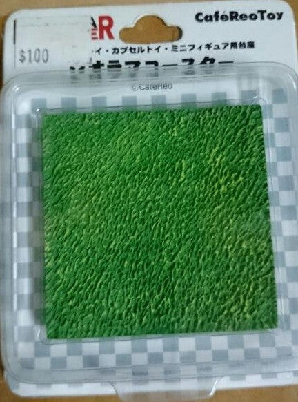 Cafereo Toy 2003 Diorama Coaster Grassland Ver 2" Cold Cast Display Base - Lavits Figure