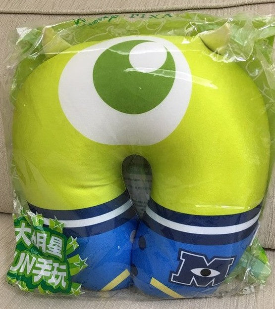 Disney Pixar Taiwan FamilyMart Limited Monsters University Mike Ver U Pillow - Lavits Figure