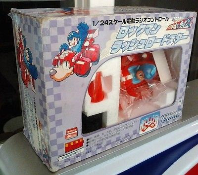 Nikko 1997 1/24 Megaman Rockman Radio Control Car Figure Lost a Sticker - Lavits Figure
- 1