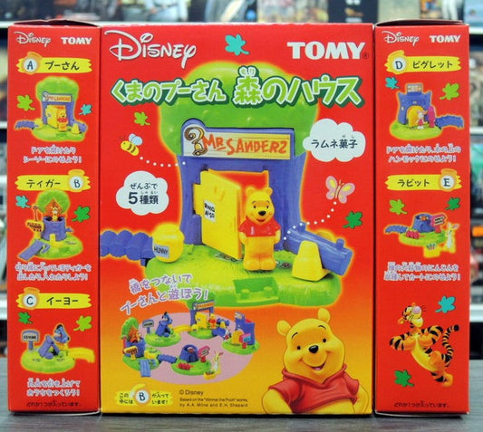 Tomy Disney Winnie The Pooh Forest Paradise House 5 Trading Figure Set - Lavits Figure
 - 2