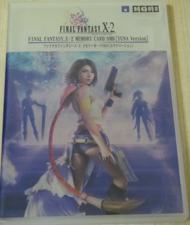 Hori Final Fantasy X-2 PlayStation 2 PS2 Memory Card 8MB Case Yuna