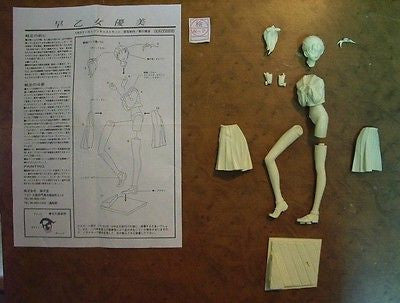 Kaiyodo Konami 1/8 Tokimeki Memorial Yumi Saotome Cold Cast Model Kit Figure - Lavits Figure
- 2