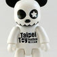 Toy2R 2004 Qee Collection 2.5" Hollystar Taipei Toy Festival TTF White Figure - Lavits Figure
 - 1
