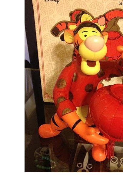Disney x CLOT MINDstyle Tigger Chinese New Year Ver 8" Vinyl Figure Used - Lavits Figure