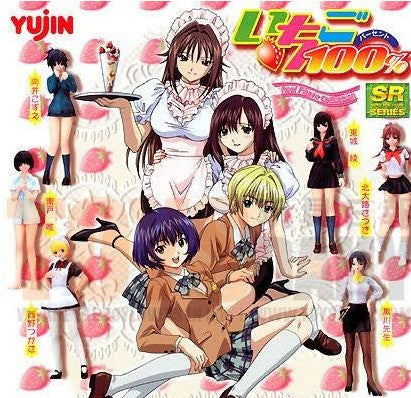 Yujin Gashapon Strawberry Ichigo 100% 6 Figure Set - Lavits Figure
