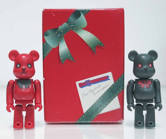 Medicom Toy 2001 Be@rbrick 100% X'mas Christmas 2 Figure Set - Lavits Figure