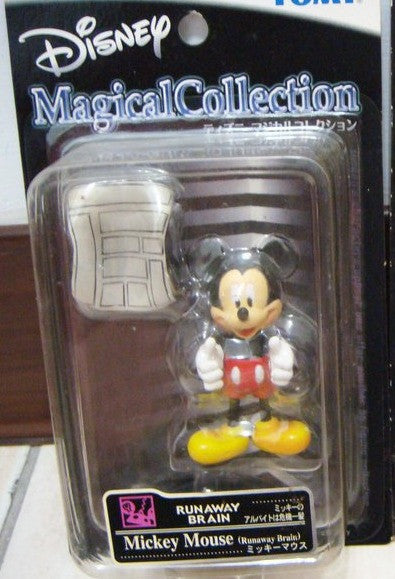 Tomy Disney Magical Collection 033 Runaway Brain Mickey Mouse Trading Figure