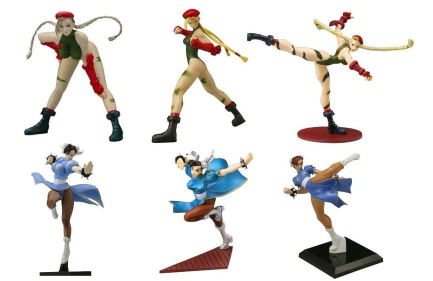 Yamato Capcom Street Fighter Heroines Chun Li & Cammy 6 Collection Figure Set - Lavits Figure
- 1