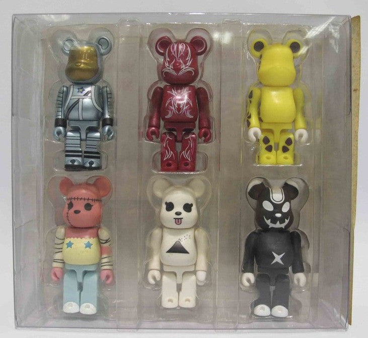 Medicom Toy Be@rbrick 100% Toys R Us Limited Part 2 6 Figure Set Used - Lavits Figure