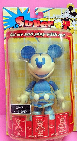 Sega Disney Characters Super Rockin No 07 Mickey Mouse Bobble Head Figure - Lavits Figure