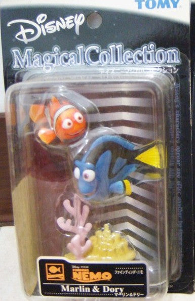 Tomy Disney Magical Collection 098 Finding Nemo Marlin & Dory Figure