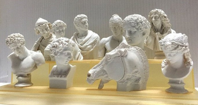 Kitan Club Plaster Art Gashapon Part 1 9+1 Secret 10 Figure Set - Lavits Figure