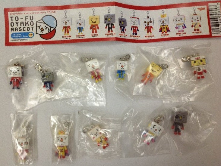 Yujin To Fu Devilrobots Gashapon Oyako Mascot 10+1 Secret Strap Figure Set - Lavits Figure
