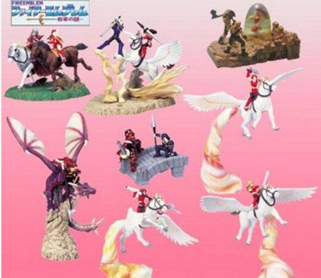 Yujin Pleasant Angels Fire Emblem Gashapon 8 Figure Set - Lavits Figure