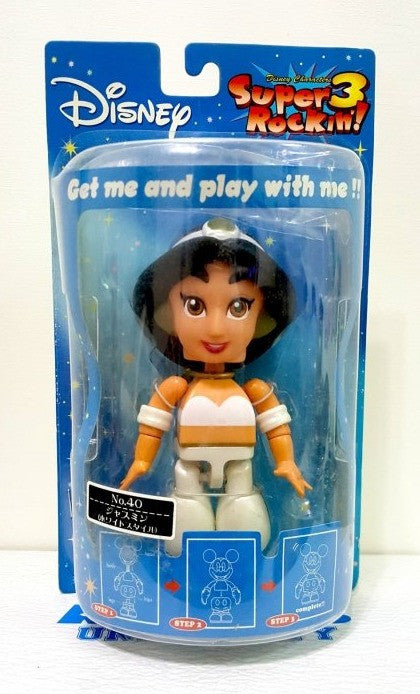 Sega Disney Characters Super Rockin 3 No 40 Aladdin Princess Jasmine Bobble Head Figure - Lavits Figure