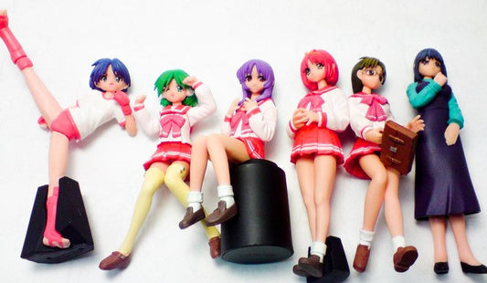 Cm's ToHeart2 Gashapon Uniform 6 Trading Collection Figure Set Used - Lavits Figure