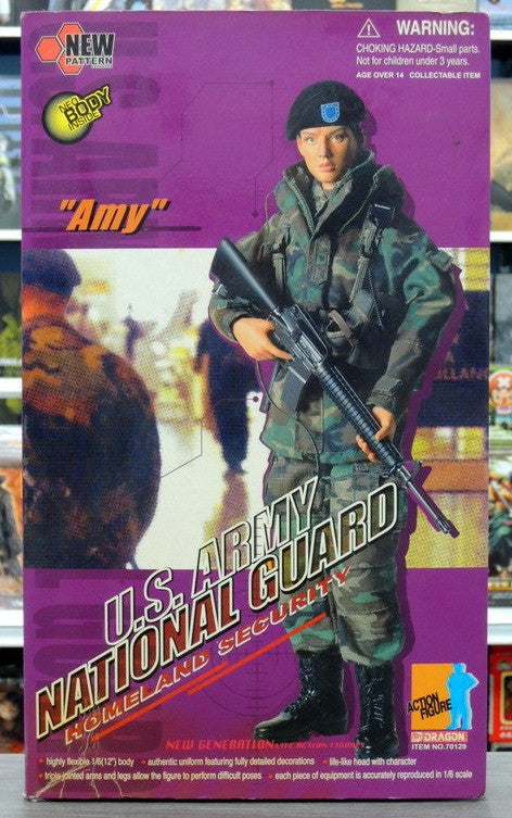1/6 figure parts: US ARMY NATIONAL GUARD AMY HOMELAND SECURITY 12