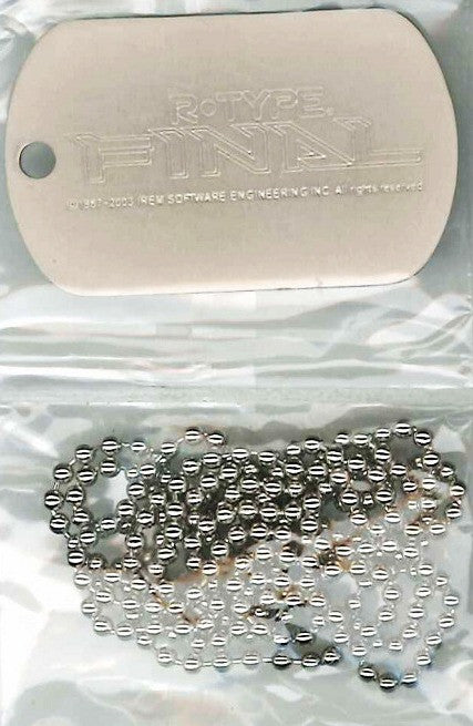 Play Station 2 PS2 R Type Final Limited Metal Necklace w/ Box - Lavits Figure
- 1