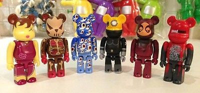 Medicom Toys 2005 Be@rbrick 100% TTF Taipei Toy Festival Limited 6 Figure Set - Lavits Figure