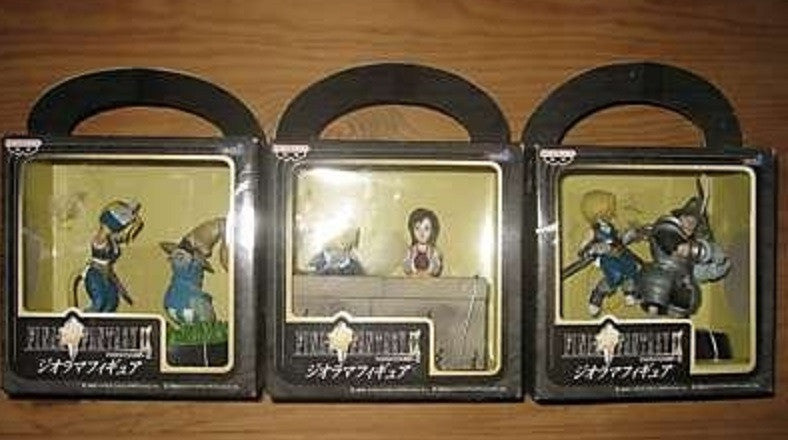 Banpresto Final Fantasy IX 9 3 Diorama Figure Set Zidane Steiner Dagger Vivi - Lavits Figure