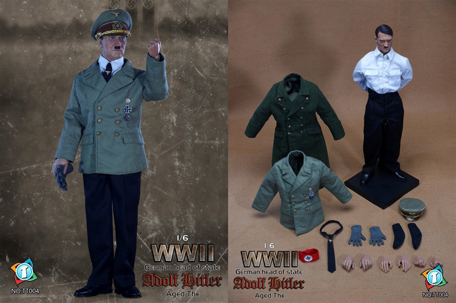 Tit Toys 1/6 12" TT004 WWII German Adolf Hitler Aged The Ver Action Figure - Lavits Figure