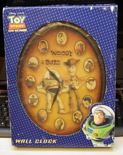 Sega Toy Story And Beyond Woody & Buzz Wall Clock - Lavits Figure
- 2