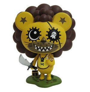 Alice Chan 2006 Asterialand Animal Series Pirate Lion Creamy Yellow Ver 6.5" Vinyl Figure Used - Lavits Figure