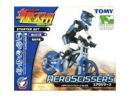 Tomy 2004 Idaten Jump No 05 Aero Scissers Starter Set Model Kit Figure