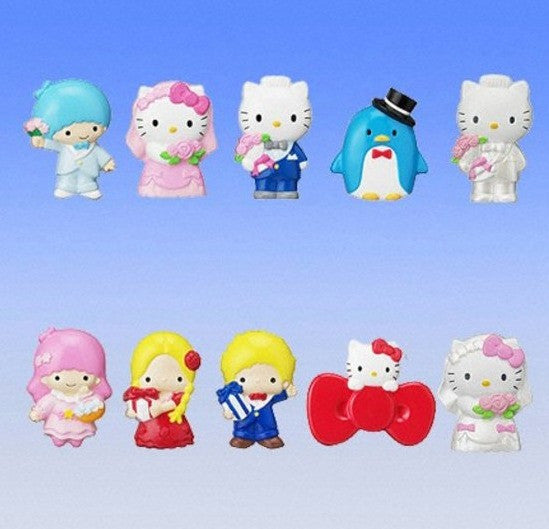Bandai Sanrio Gashapon Sanrio Magnet Part 11 Wedding Party 10 Figure Set - Lavits Figure