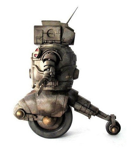 ThreeA 3A Toys 2012 Ashley Wood 2000AD Ro-Jaws Blackhole Edition ABC Warriors Vinyl Figure - Lavits Figure
- 1
