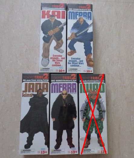 Medicom Toy 1/6 12" Inoue Santa Tokyo Tribe 2 Kai Merra Jada Kins 4 Action Figure Set\ - Lavits Figure
 - 1