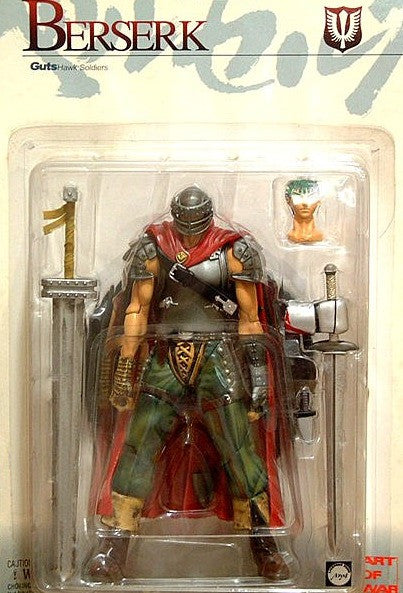 Art Of War Berserk Hawk Soldiers Guts Red Cloak Cape Action Figure