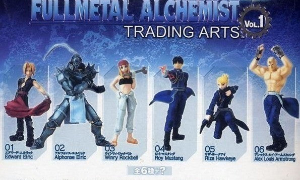 Square Enix Fullmetal Alchemist Trading Arts Part Vol 1 7 Color 7 Silver 14 Figure Set - Lavits Figure