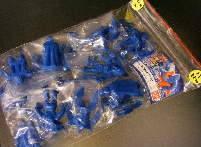 Bandai Gashapon Kinnikuman Part 10 Color Blue Ver 20 Figure Set - Lavits Figure
 - 2