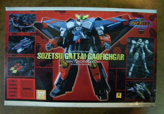 Kotobukiya 1/144 Gaogaigar Sozetsu Gattai Gaofighgar Final Fusion Model Cold Cast Model Kit Action Figure - Lavits Figure
 - 1